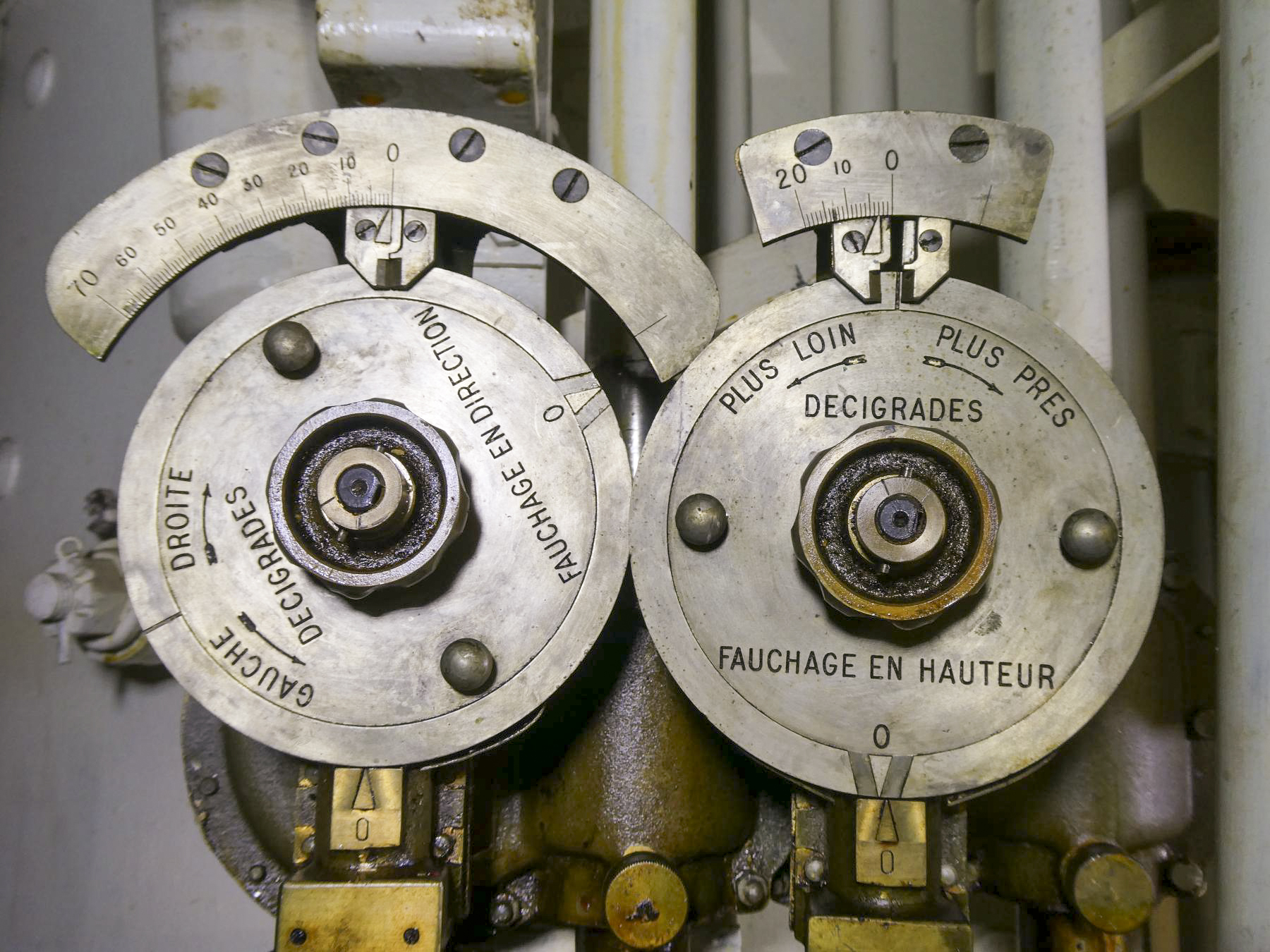 Ligne Maginot - MONT AGEL - (Ouvrage d'artillerie) - Bloc 5
Niveau intermédiaire de la tourelle