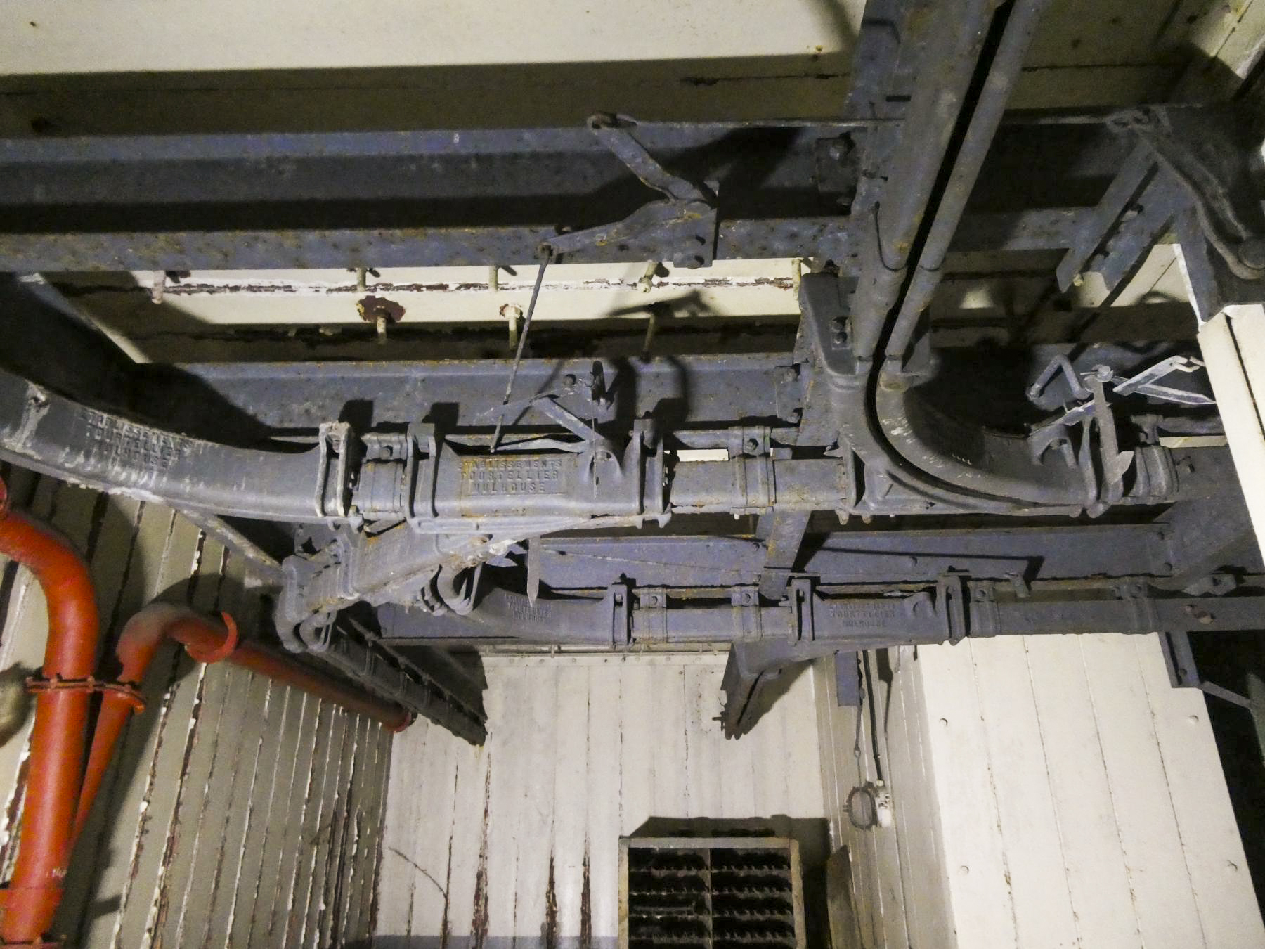 Ligne Maginot - MONT AGEL - (Ouvrage d'artillerie) - Bloc 6
Monorail de manutention - ELLENA Daniel - CUNY Philippe