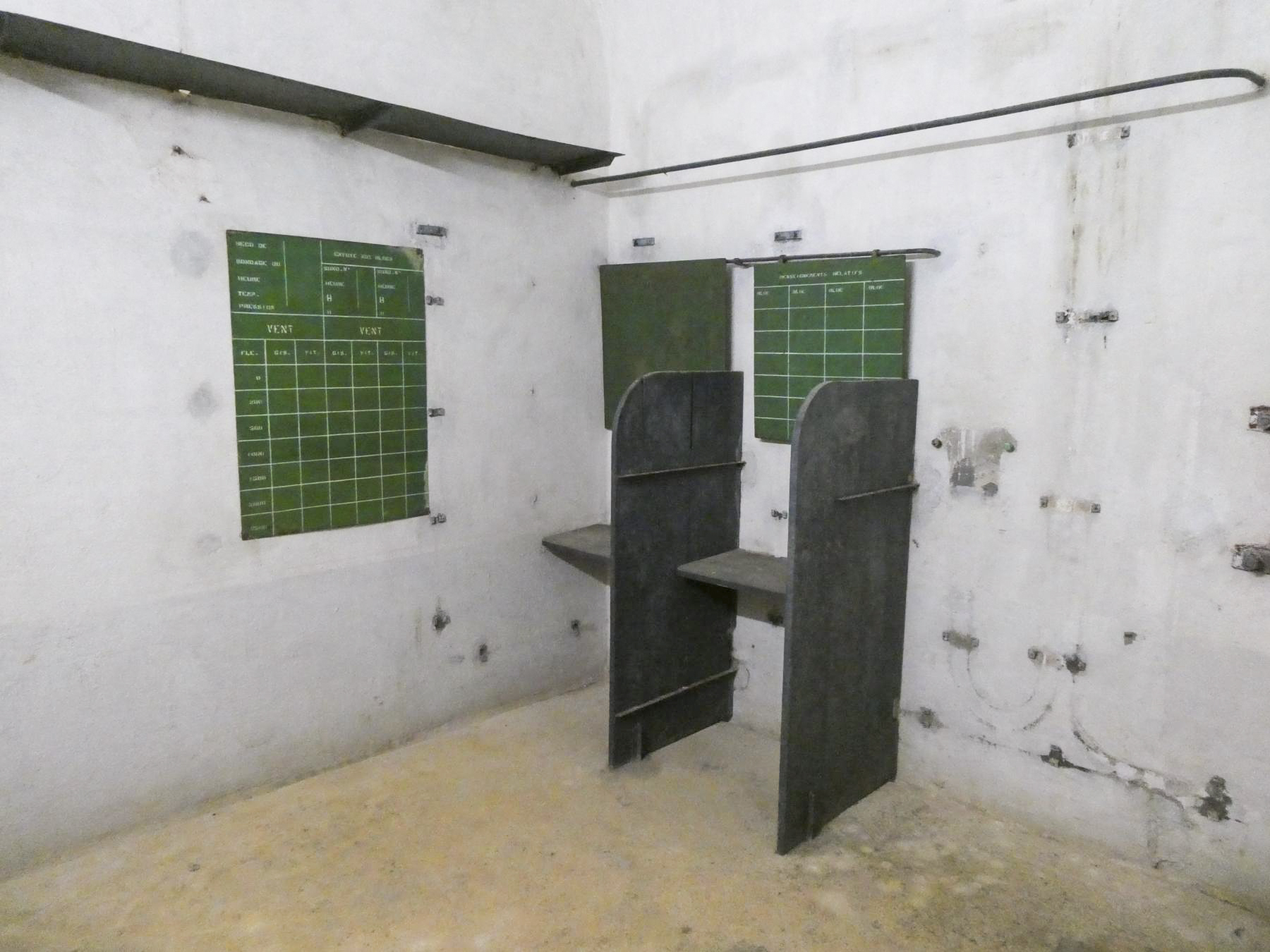 Ligne Maginot - MONT AGEL - (Ouvrage d'artillerie) - PC du bloc 6 - ELLENA Daniel - CUNY Philippe