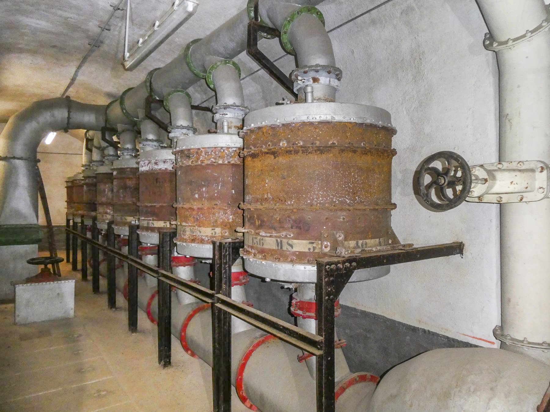 Ligne Maginot - MONT AGEL - (Ouvrage d'artillerie) - Ventilation principale - ELLENA Daniel - CUNY Philippe