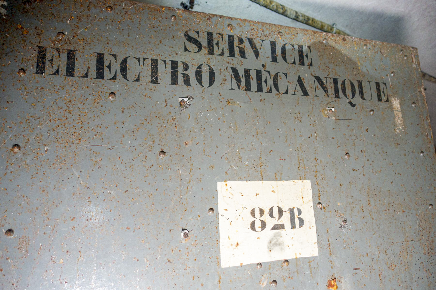 Ligne Maginot - BILLIG - A18 - (Ouvrage d'artillerie) - Usine
Service Electro Mécanique
 - David Palmer