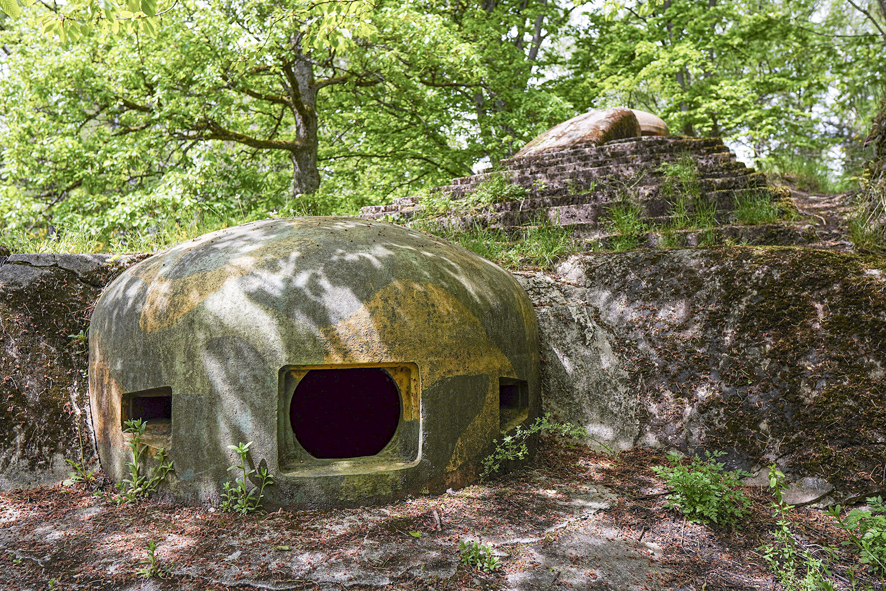 Ligne Maginot - HOCHWALD C5 - (Casemate d'infanterie - Simple) - La cloche JM - David Palmer