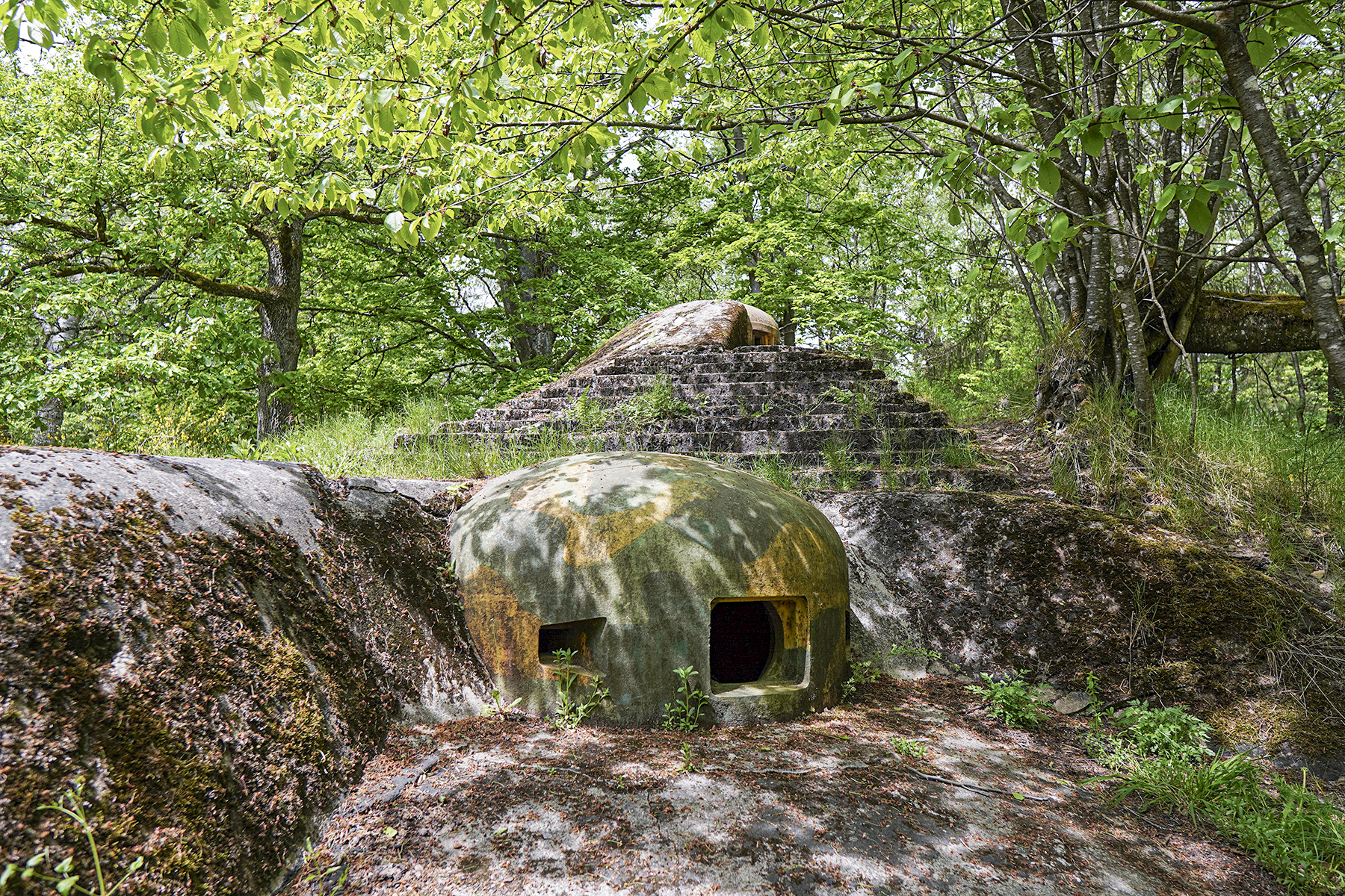 Ligne Maginot - HOCHWALD C5 - (Casemate d'infanterie - Simple) - La cloche JM - David Palmer