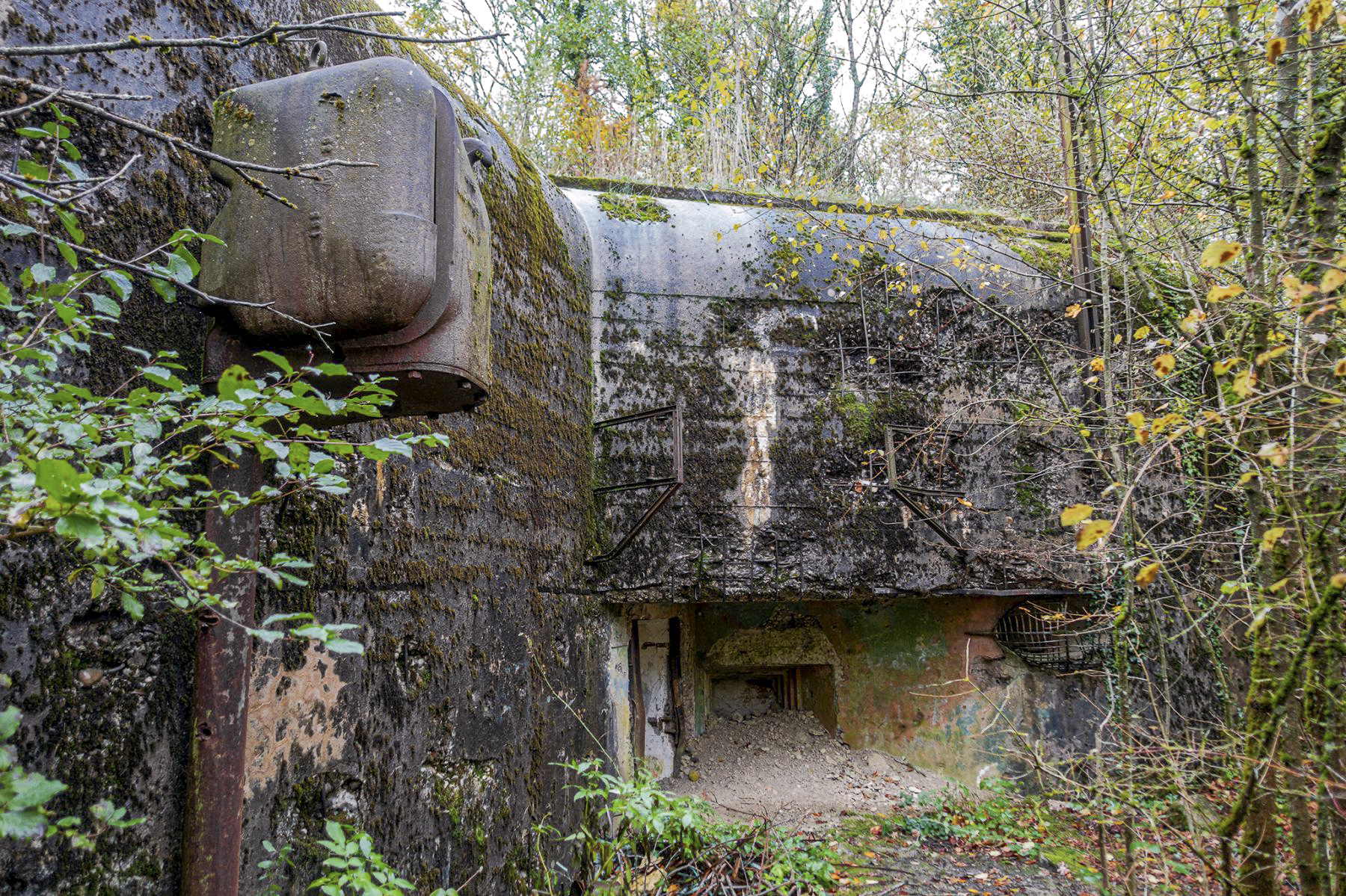 Ligne Maginot - KERFENT - A34 - (Ouvrage d'infanterie) - Bloc 2
Projecteur blindé et entrée - David Palmer