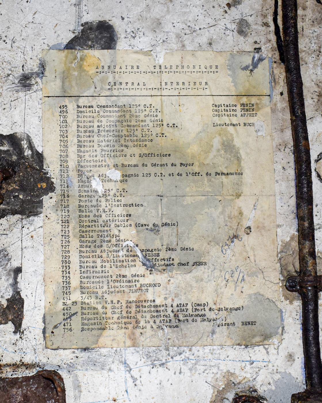 Ligne Maginot - ROCHONVILLERS - A8 - (Ouvrage d'artillerie) - Bloc 6
Station de chauffage - David Palmer