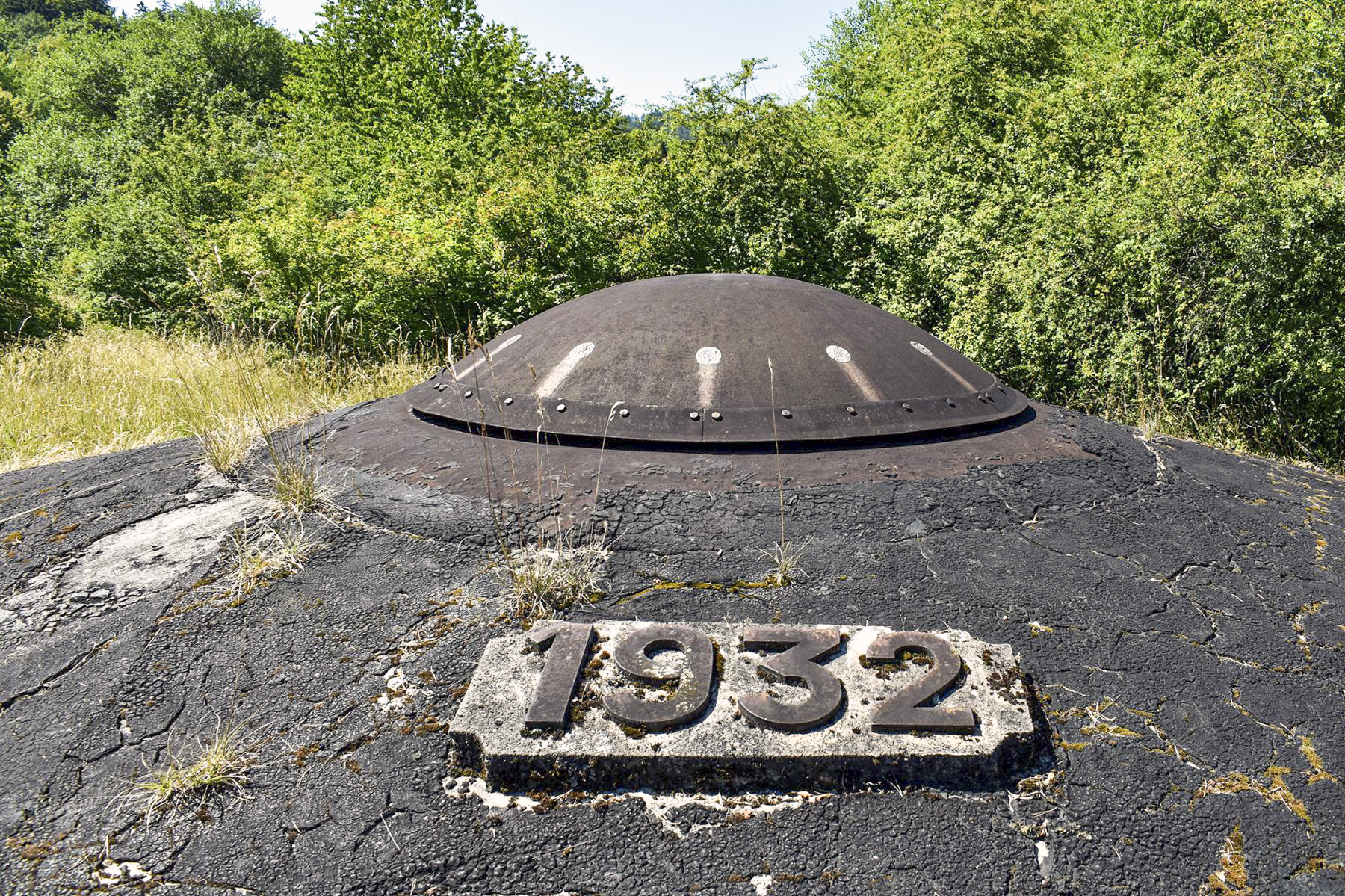Ligne Maginot - HOCHWALD - (Ouvrage d'artillerie) - Bloc 15
Tourelle de mitrailleuses - David Palmer