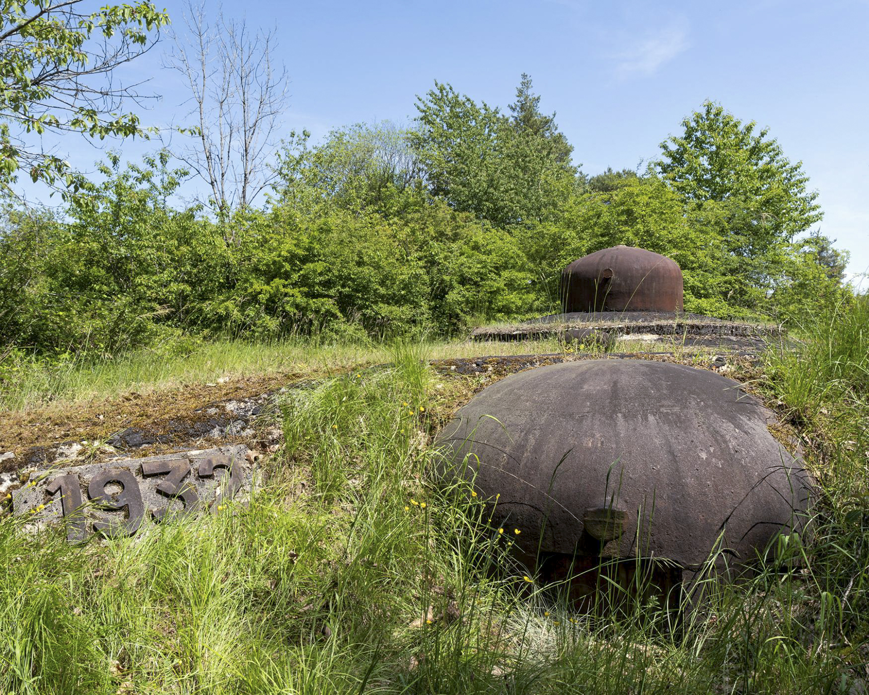 Ligne Maginot - HOCHWALD - (Ouvrage d'artillerie) - Bloc 2
La cloche JM et derrière la cloche GFM - David Palmer