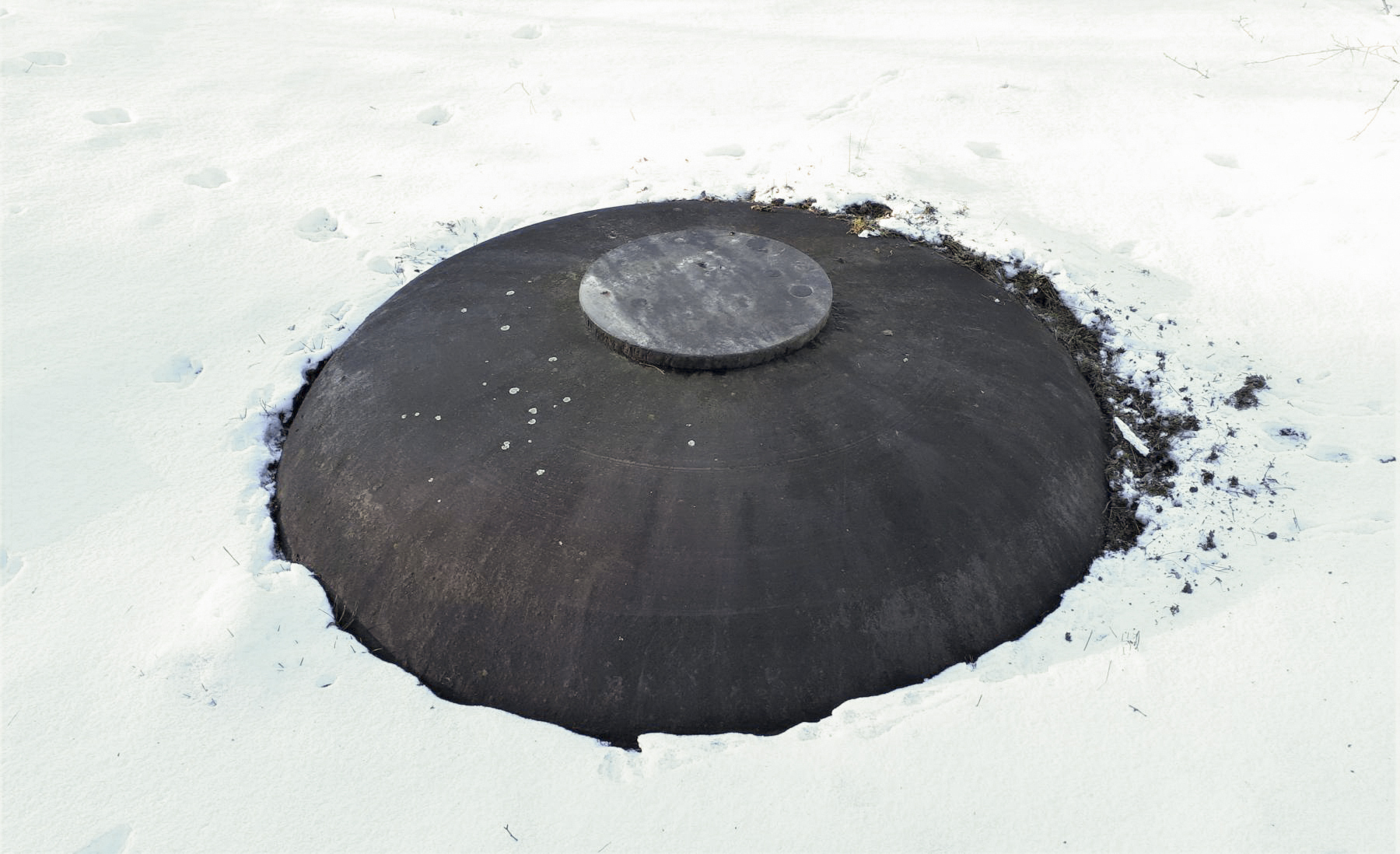 Ligne Maginot - HOCHWALD - (Ouvrage d'artillerie) - Bloc 13
Cloche lance-grenade