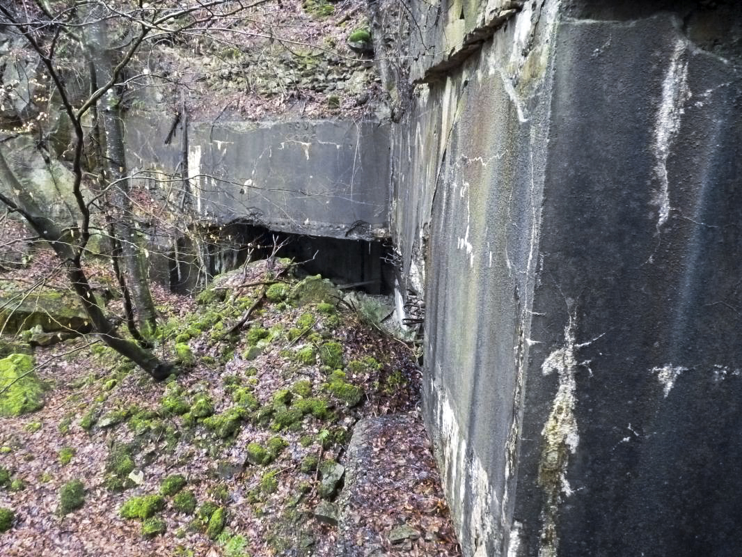 Ligne Maginot - HOCHWALD - Reduit ( Ouvrage d'infanterie ) - L'entrée des munitions
