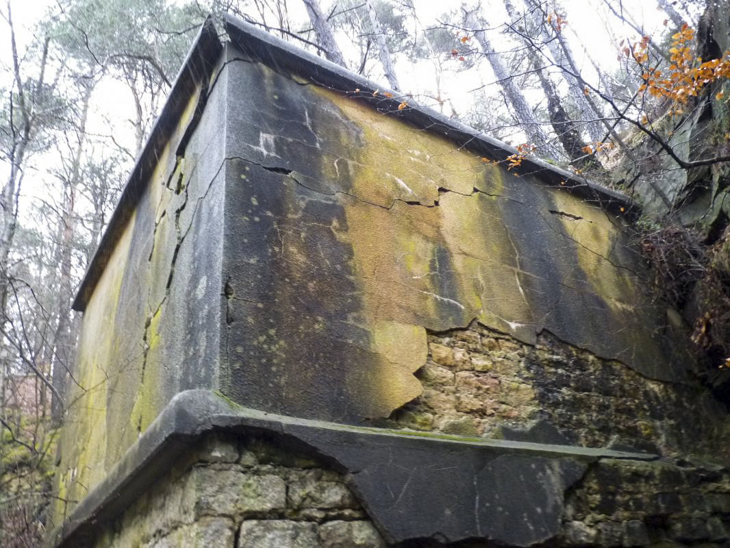 Ligne Maginot - HOCHWALD - Reduit ( Ouvrage d'infanterie ) - L'entrée des munitions