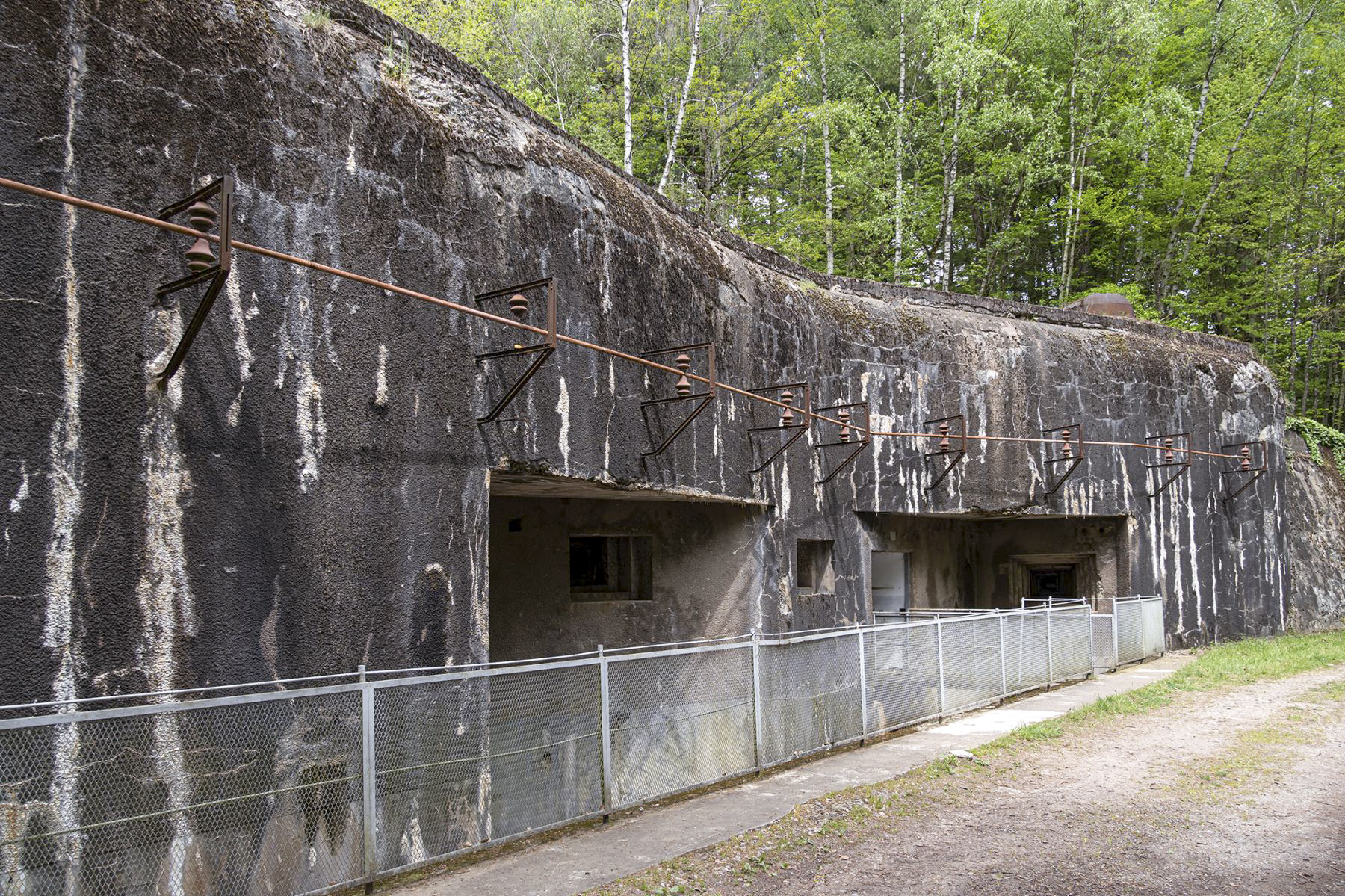 Ligne Maginot - SIMSERHOF - (Ouvrage d'artillerie) - Entrée des hommes - David Palmer