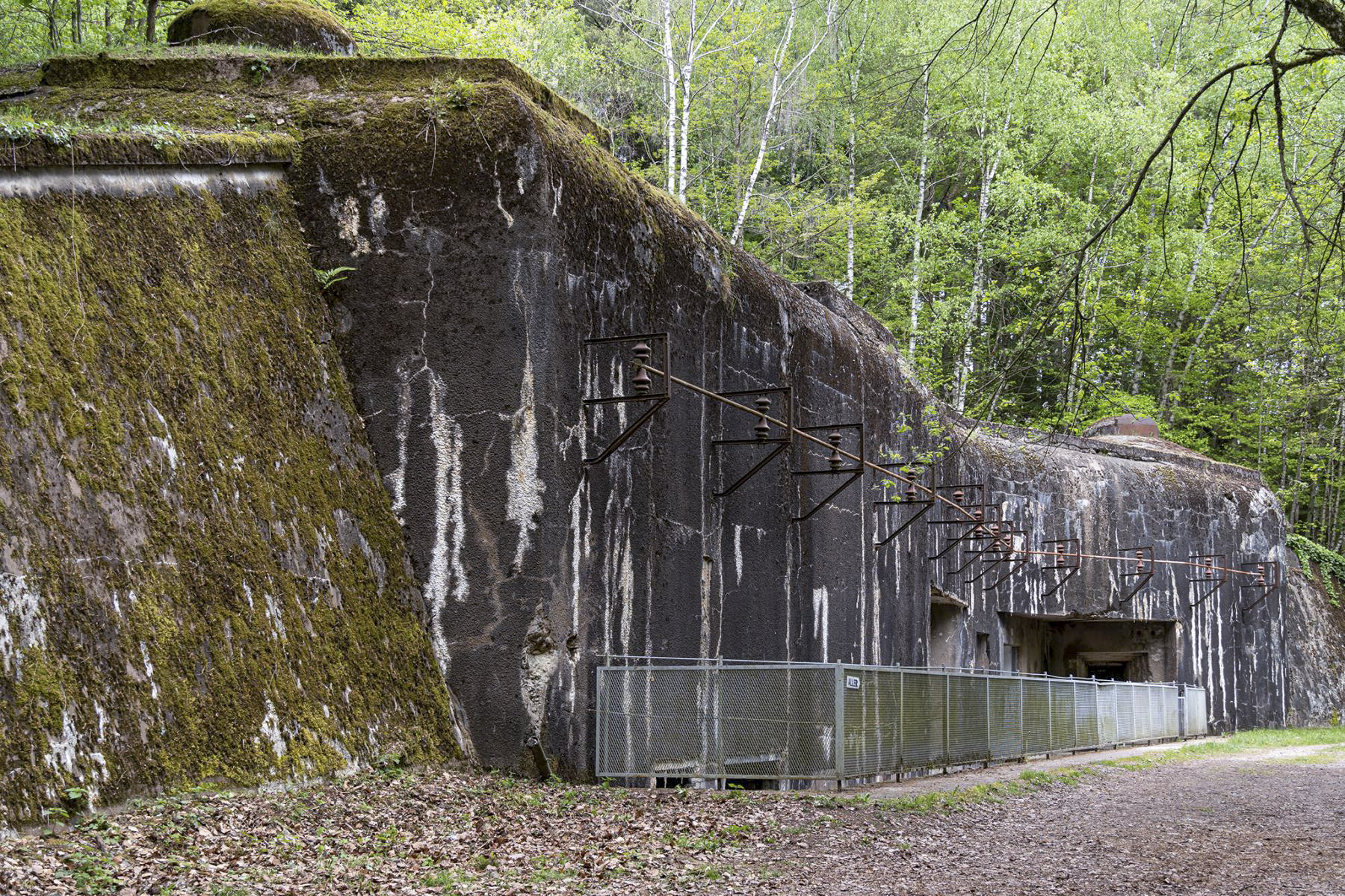 Ligne Maginot - SIMSERHOF - (Ouvrage d'artillerie) - Entrée des hommes - David Palmer