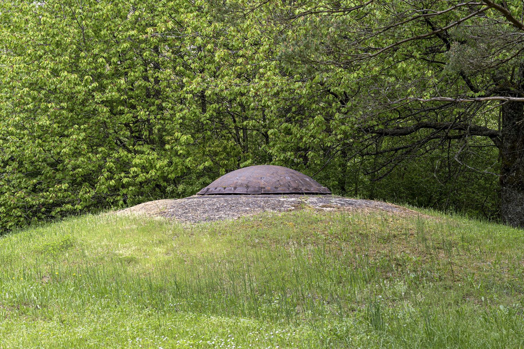 Ligne Maginot - SIMSERHOF - (Ouvrage d'artillerie) - Bloc 1
Tourelle mitrailleuses - David Palmer