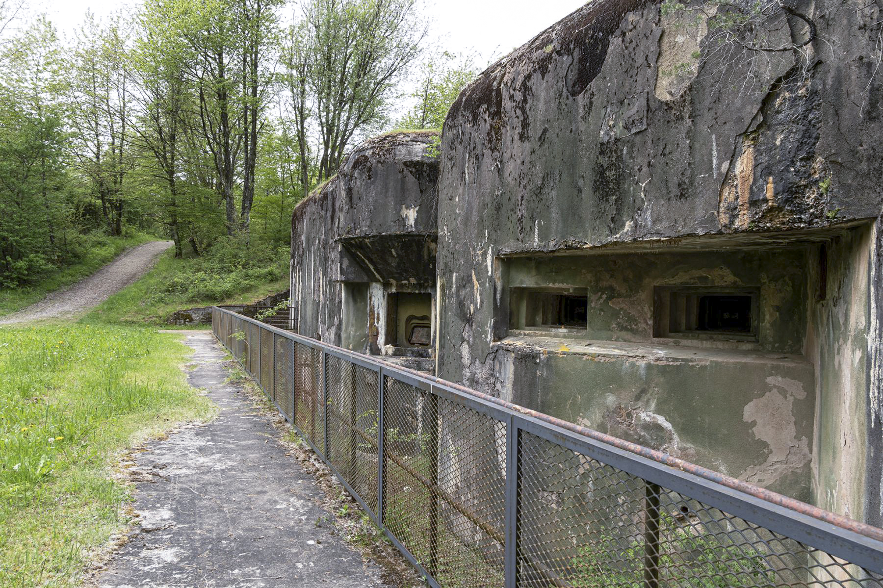 Ligne Maginot - SIMSERHOF - (Ouvrage d'artillerie) - Bloc 4
Créneaux JM/47 - David Palmer