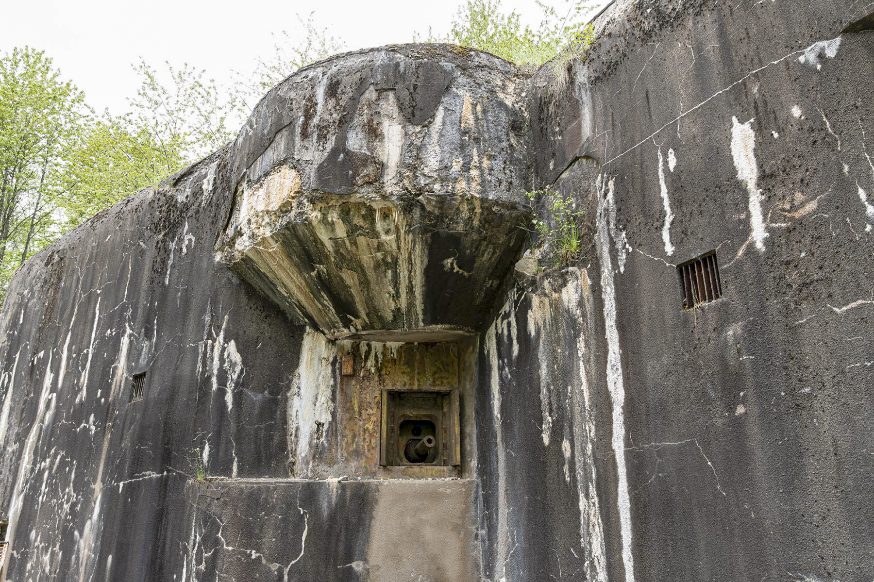 Ligne Maginot - SIMSERHOF - (Ouvrage d'artillerie) - Bloc 6
Canon de 75mm mle 32 - David Palmer