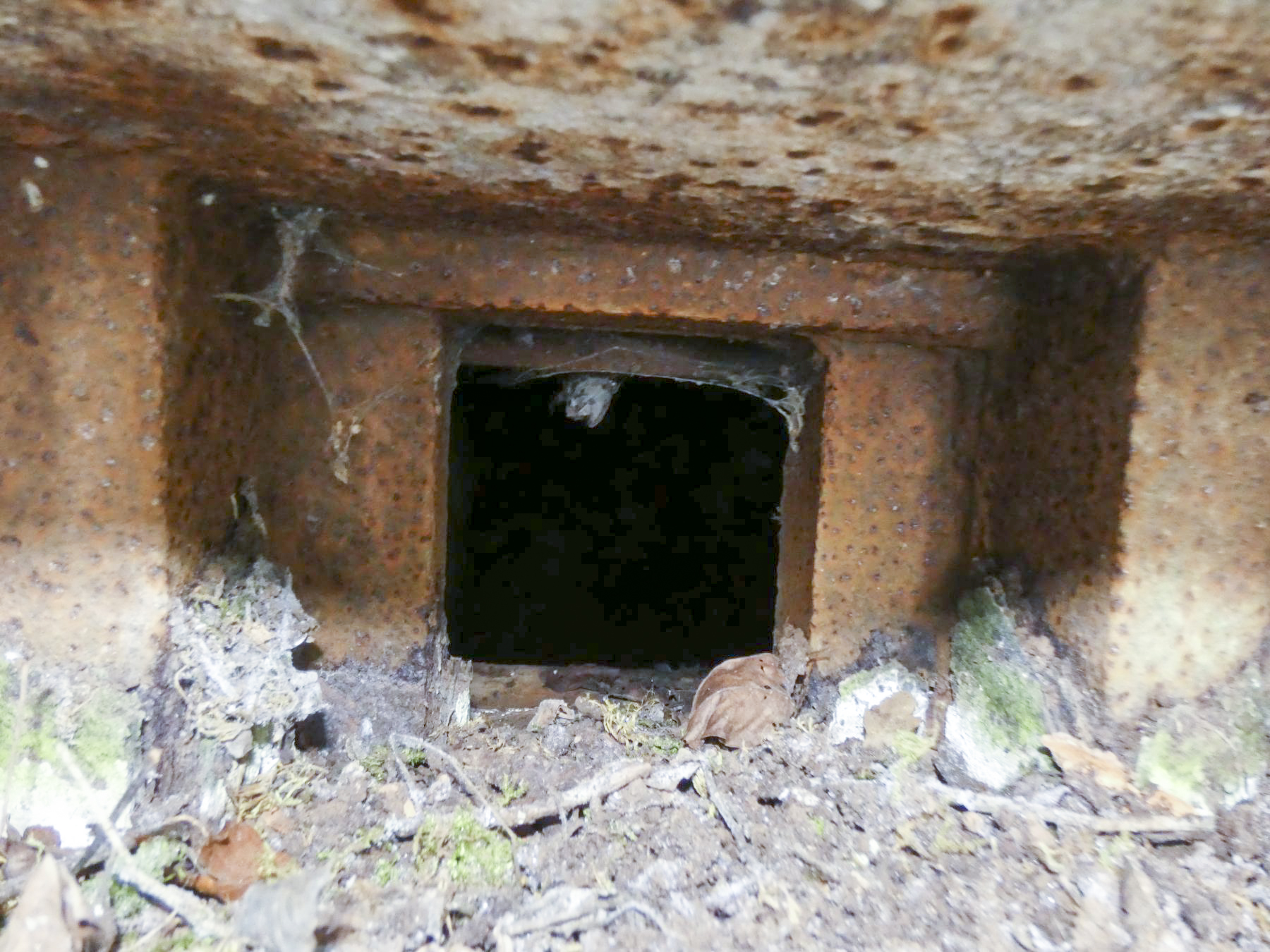 Ligne Maginot - BB307 - (Blockhaus pour arme infanterie) - La trémie pour mitrailleuse. - STENGER Mathieu