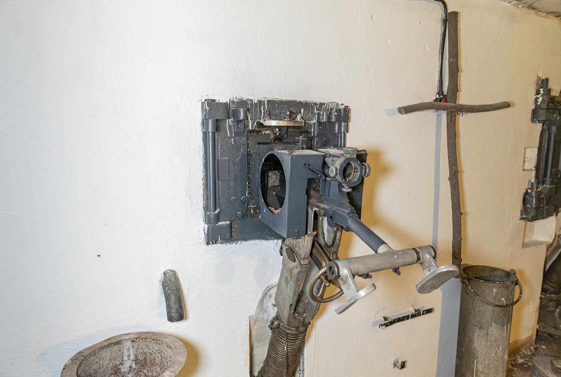 Ligne Maginot - BOIS KARRE - A12 - (Ouvrage d'infanterie) - Chambre de tir Est - David Palmer