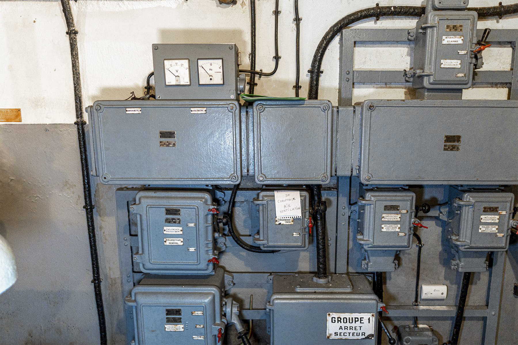 Ligne Maginot - BOIS KARRE - A12 - (Ouvrage d'infanterie) - Usine électrique - David Palmer