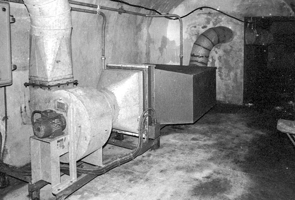 Ligne Maginot - GRANGES COMMUNES - (Ouvrage d'infanterie) - Le système de ventilation