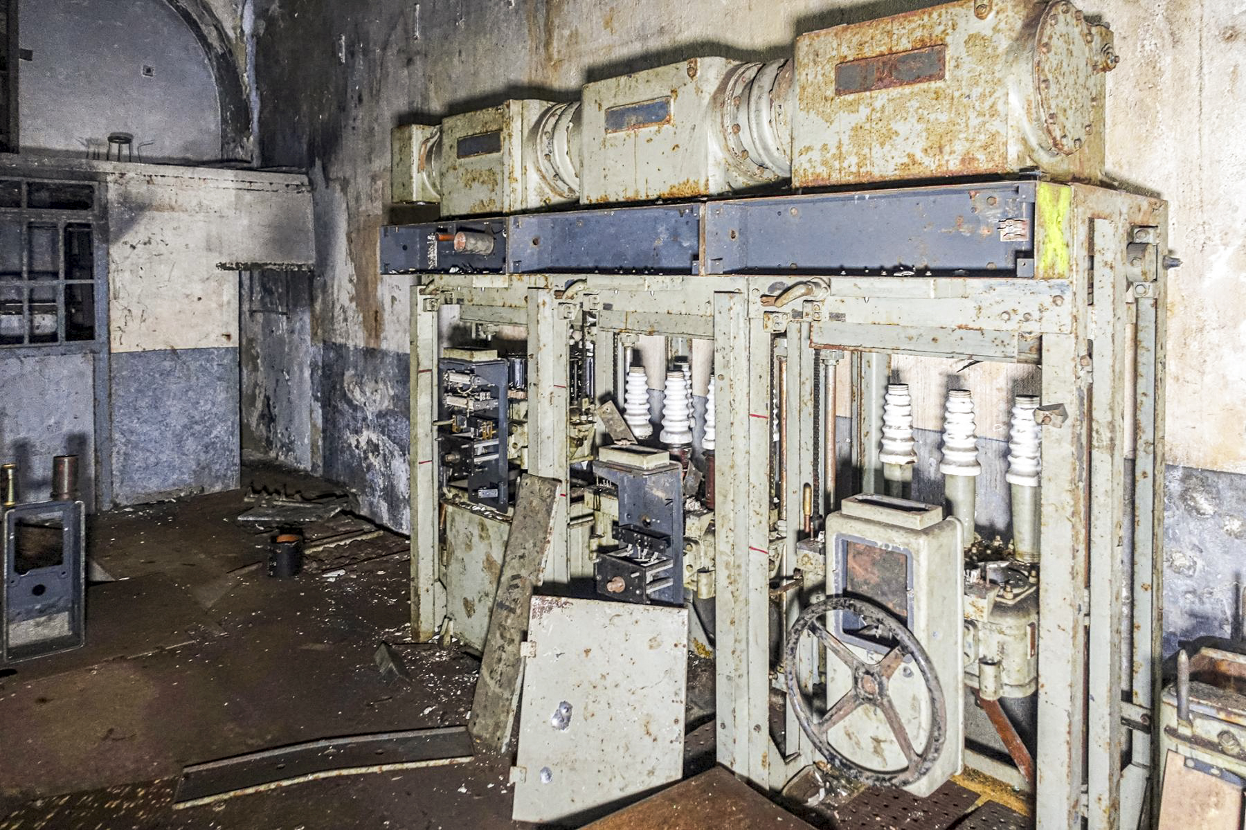 Ligne Maginot - BREHAIN - A6 - (Ouvrage d'artillerie) - L'usine électrique
La station électrique MT BT
 - David Palmer