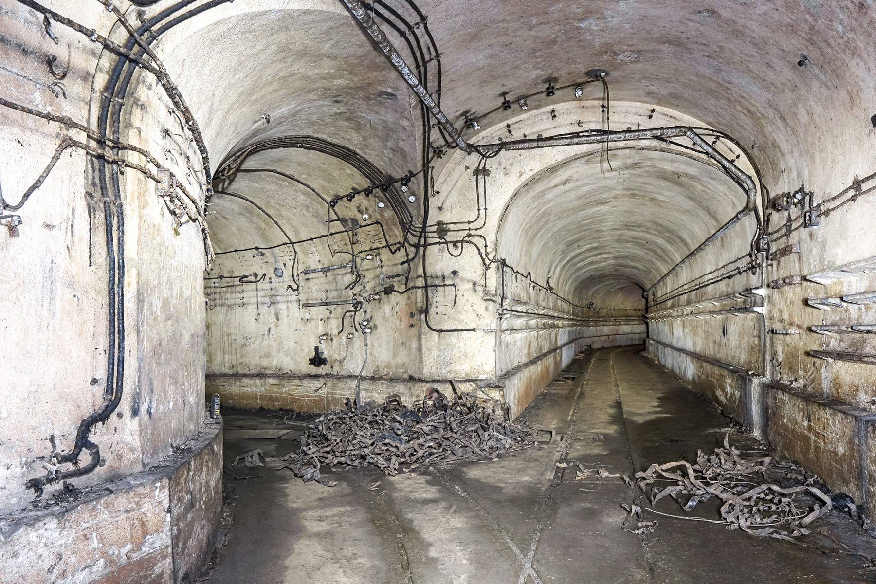 Ligne Maginot - BREHAIN - A6 - (Ouvrage d'artillerie) - Galerie entre caserne et M1 - David Palmer