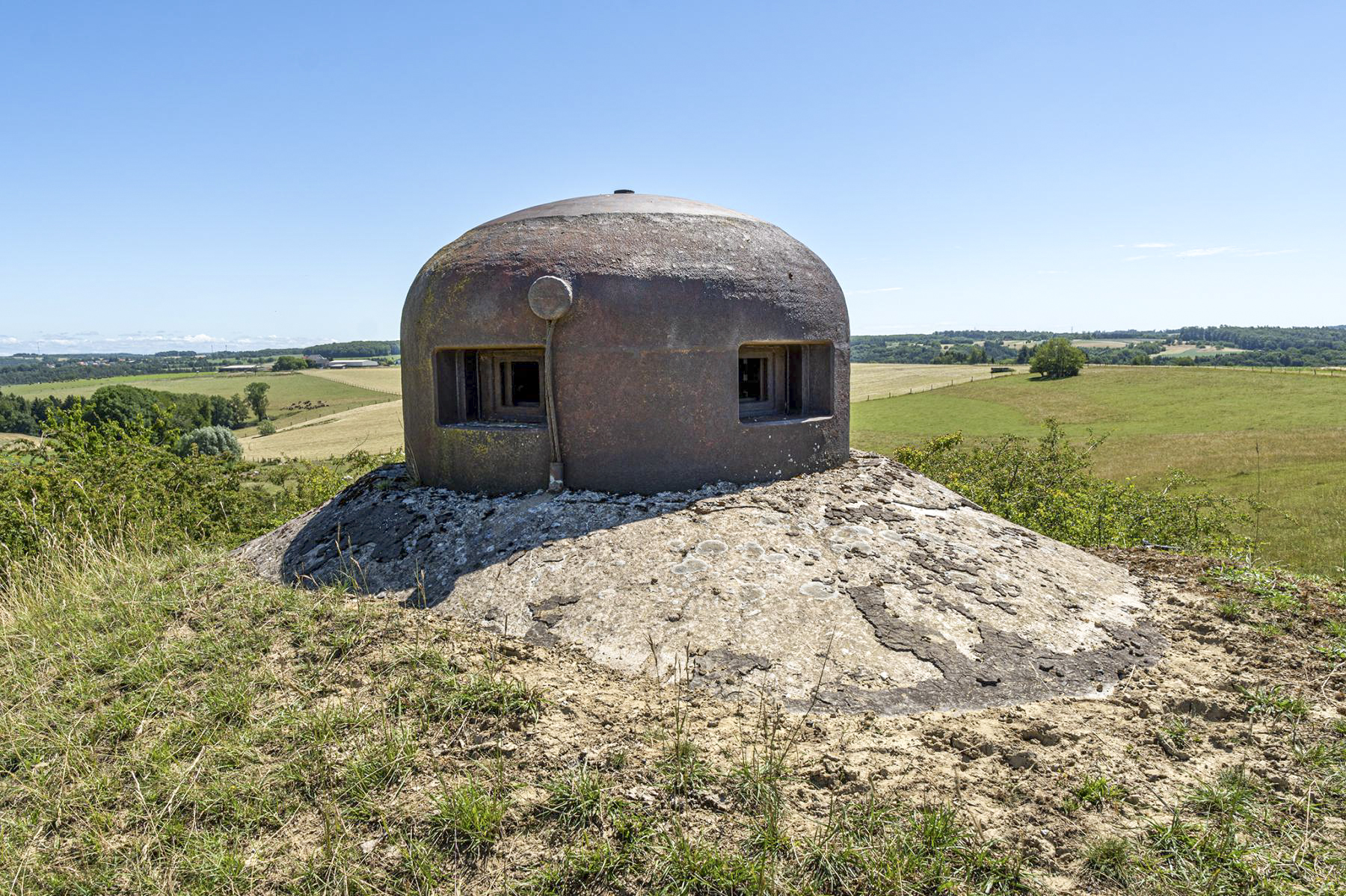 Ligne Maginot - SEELBERG OUEST - (Casemate d'infanterie - Simple) - Cloche GFM
 - David Palmer