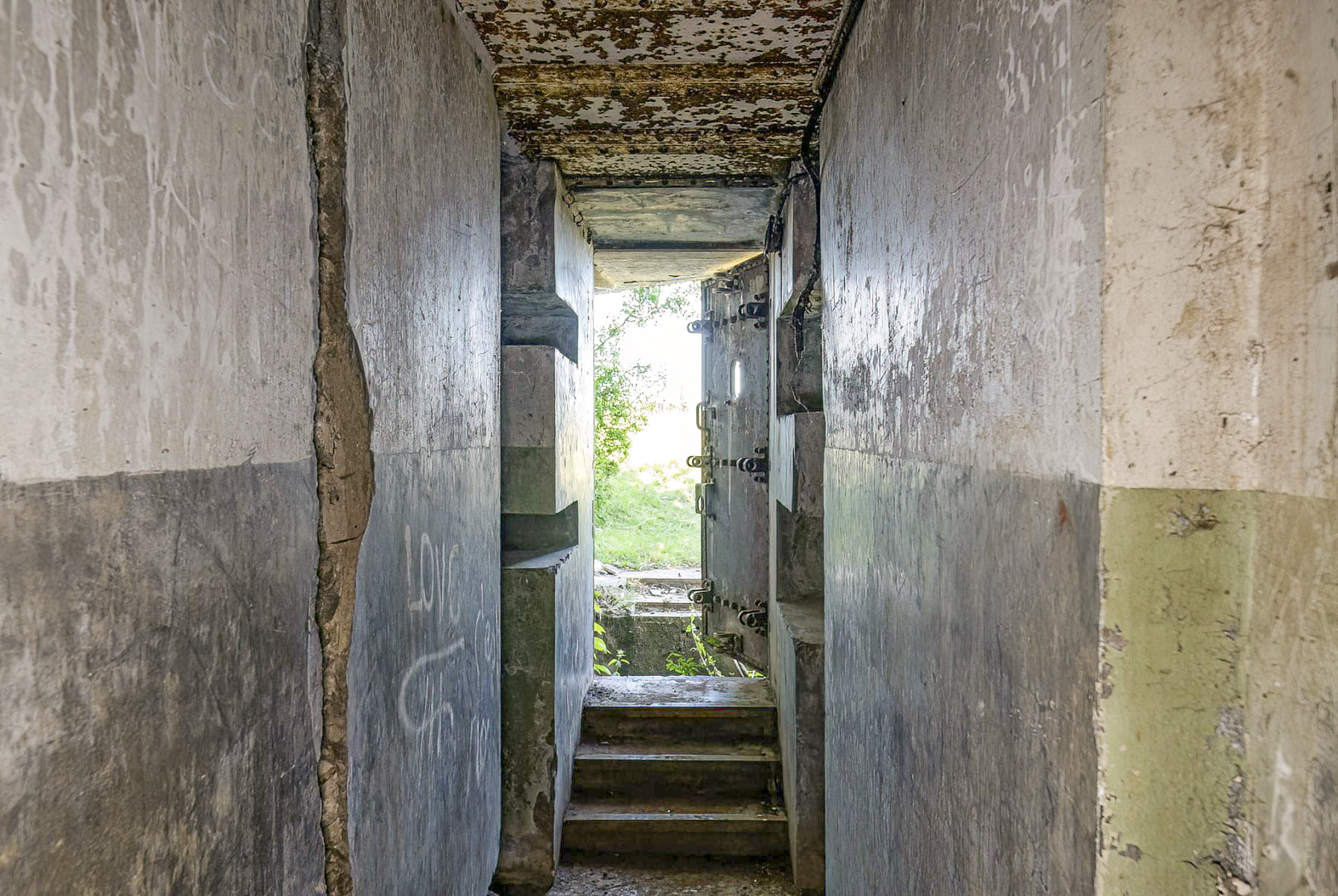 Ligne Maginot - SEELBERG OUEST - (Casemate d'infanterie - Simple) - Entrée - David Palmer