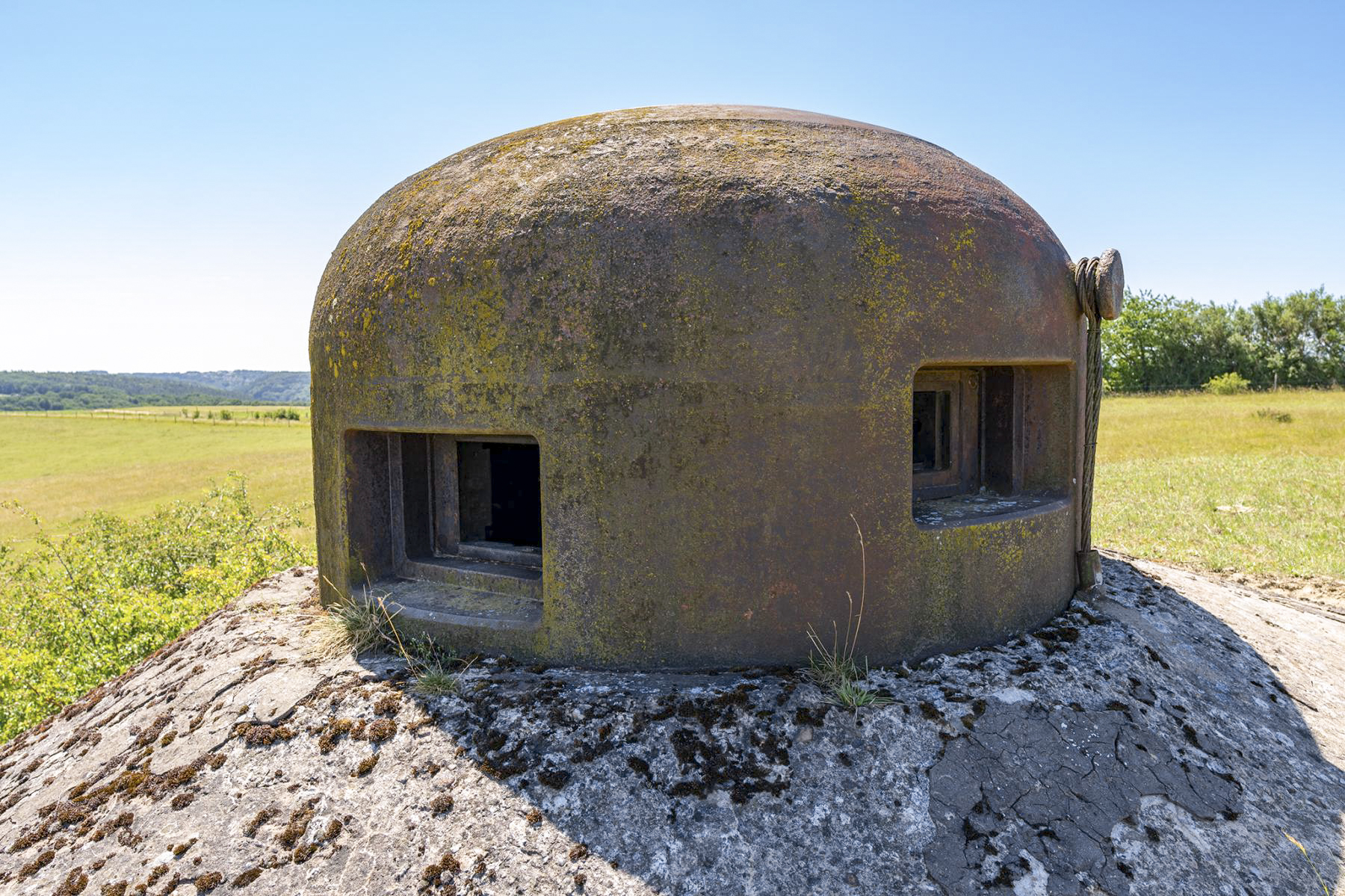 Ligne Maginot - SEELBERG EST - (Casemate d'infanterie - Simple) - Cloche GFM - David Palmer