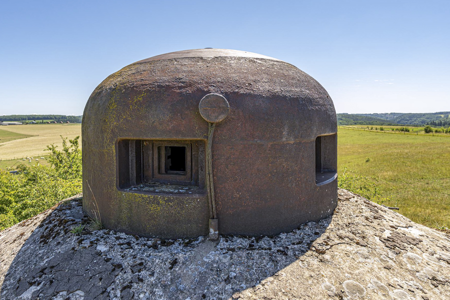 Ligne Maginot - SEELBERG EST - (Casemate d'infanterie - Simple) - Cloche GFM - David Palmer
