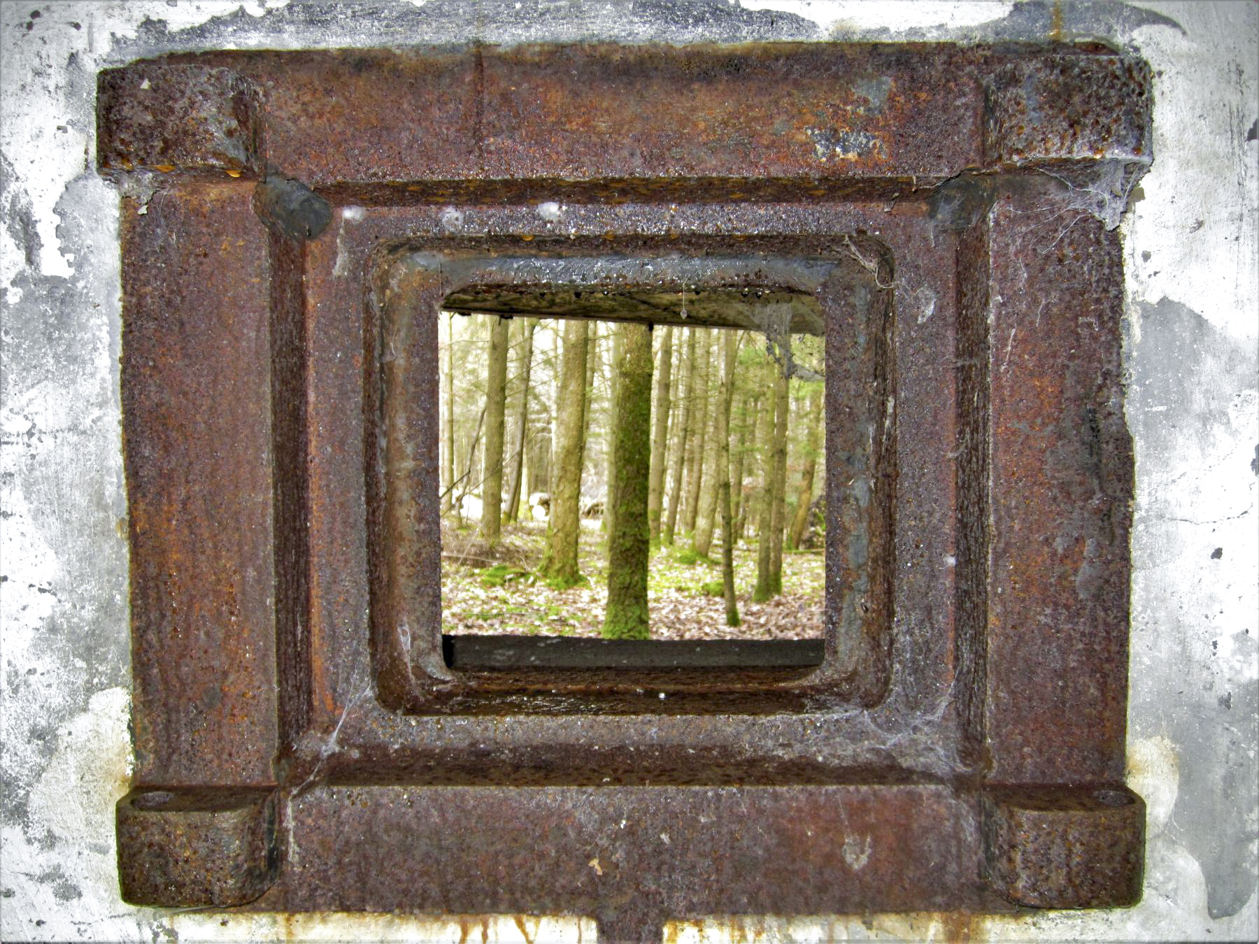 Ligne Maginot - DRACHENBRONN NORD OUEST - (Casemate d'infanterie) - Chambre de tir, créneau JM - Gregory Fuchs