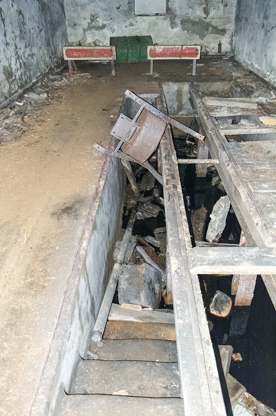 Ligne Maginot - METRICH - A17 - (Ouvrage d'artillerie) - Le garage des locotracteurs - David Palmer