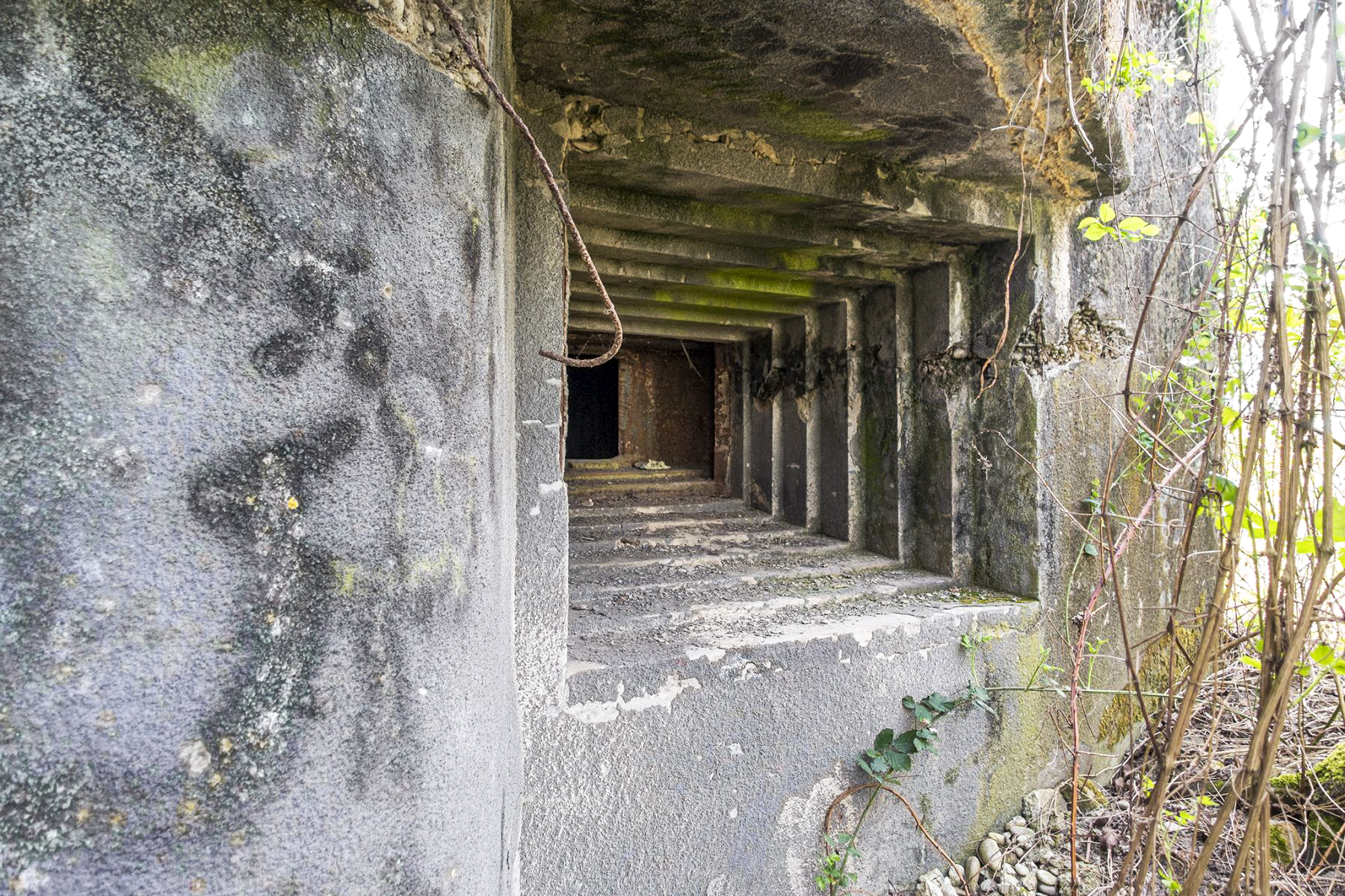 Ligne Maginot - 31/3 - SAASENHEIM - (Casemate d'infanterie - Double) - Créneau JM/47 de la chambre de tir Sud - David Palmer