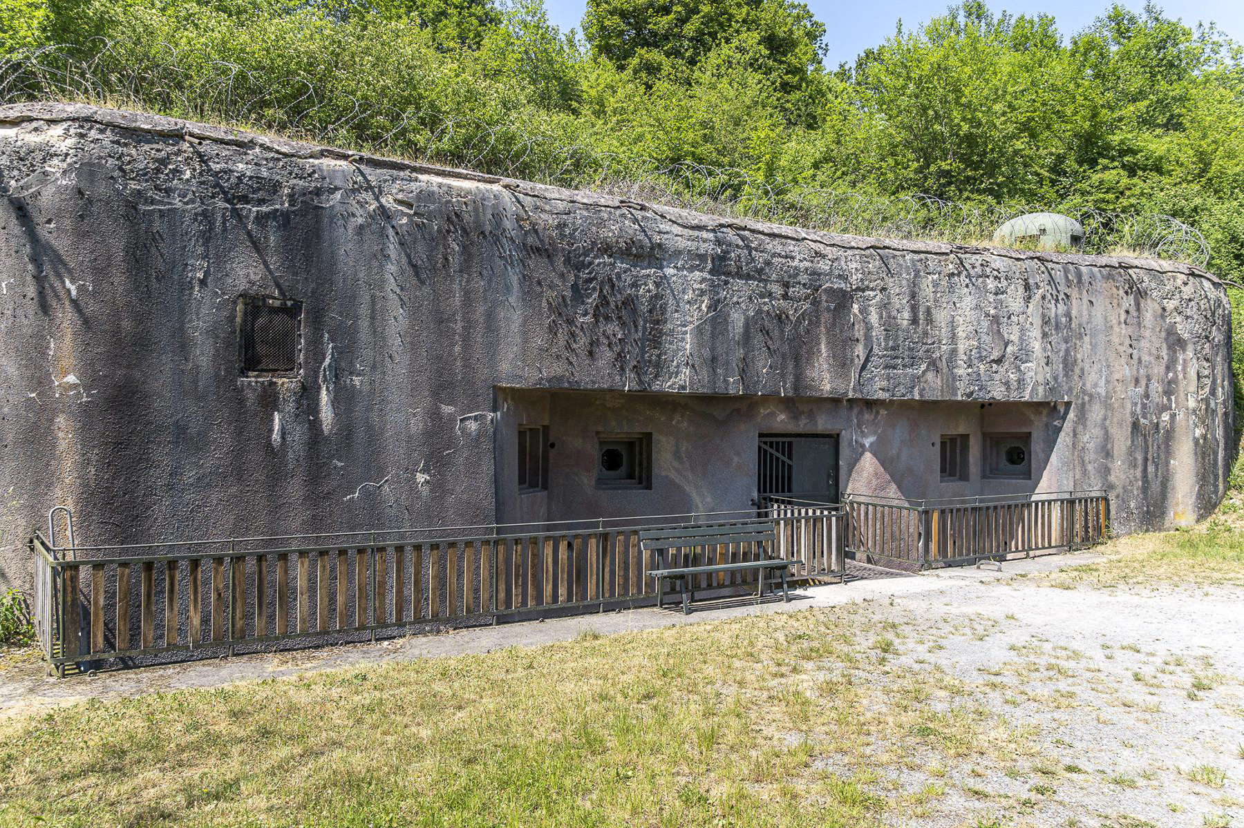Ligne Maginot - FOUR A CHAUX - FAC - (Ouvrage d'artillerie) - Entrée des hommes - David Palmer