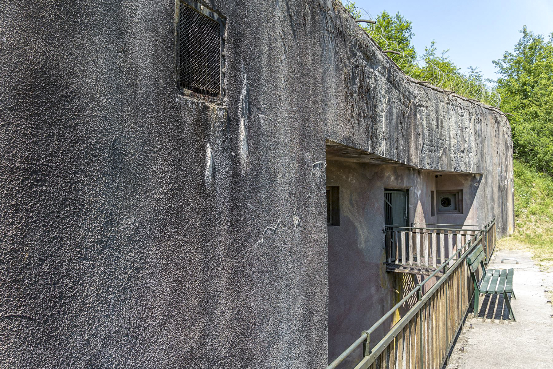 Ligne Maginot - FOUR A CHAUX - FAC - (Ouvrage d'artillerie) - Entrée des hommes - David Palmer