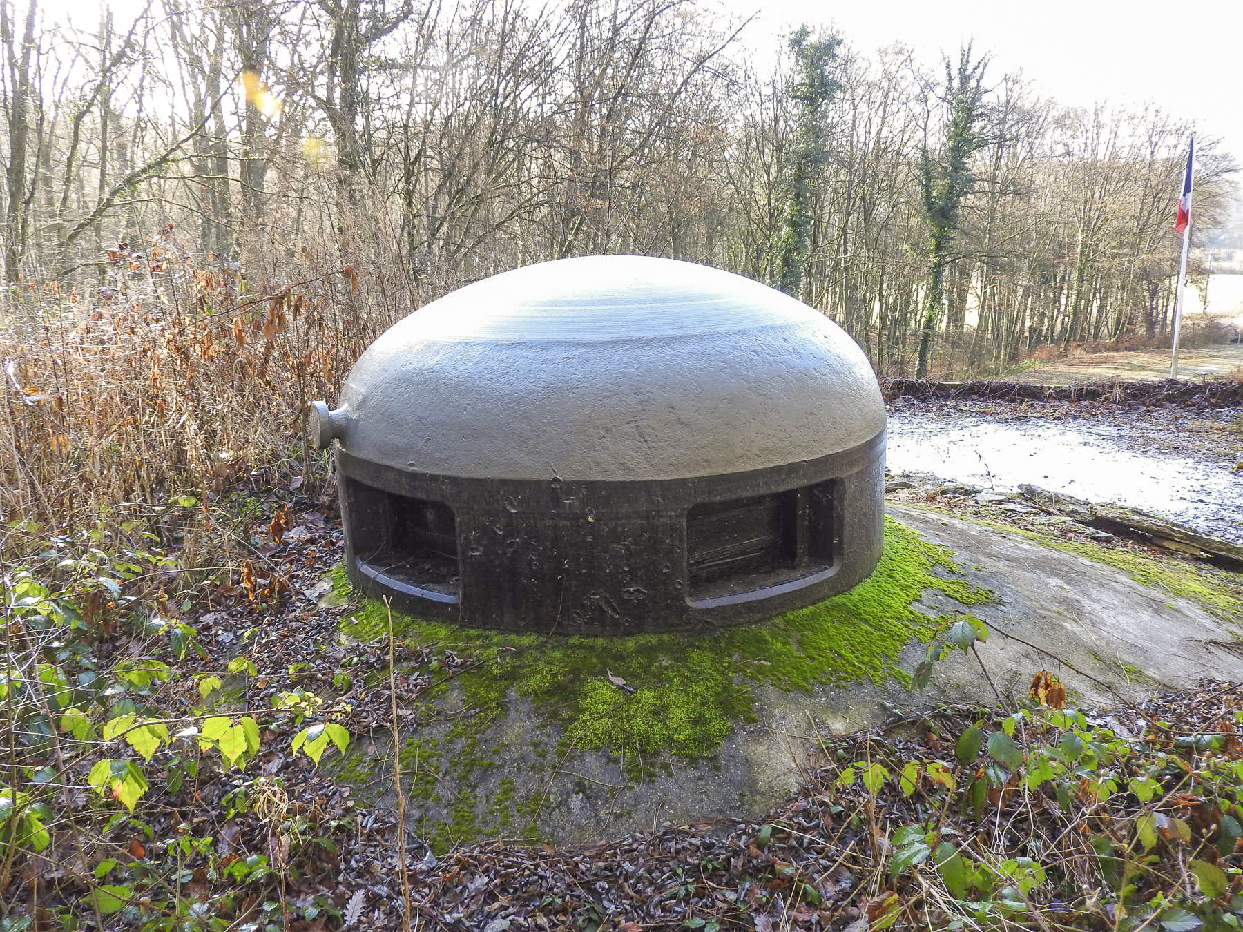 Ligne Maginot - MICHELSBERG - A22 - (Ouvrage d'artillerie) - Entrée mixte
La cloche GFM Ouest. - STENGER Mathieu