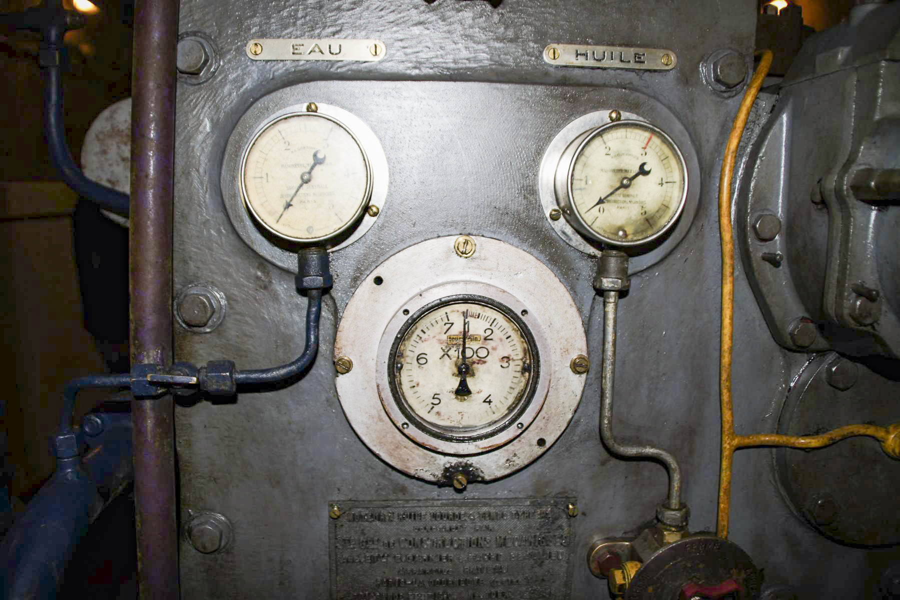 Ligne Maginot - MICHELSBERG - A22 - (Ouvrage d'artillerie) - Des indicateurs de pression. - STENGER Mathieu