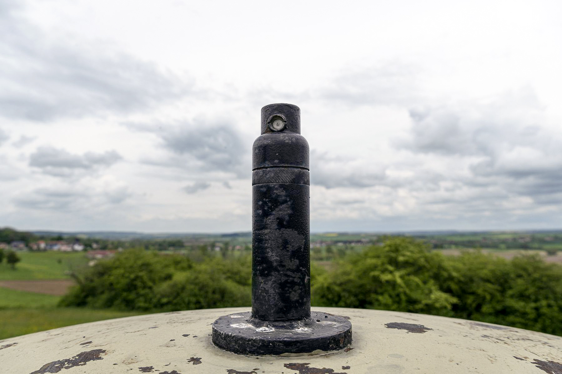 Ligne Maginot - ROHRBACH - FORT CASSO - (Ouvrage d'infanterie) - Bloc 
Cloche GFM sud 
Périscope
 - David Palmer