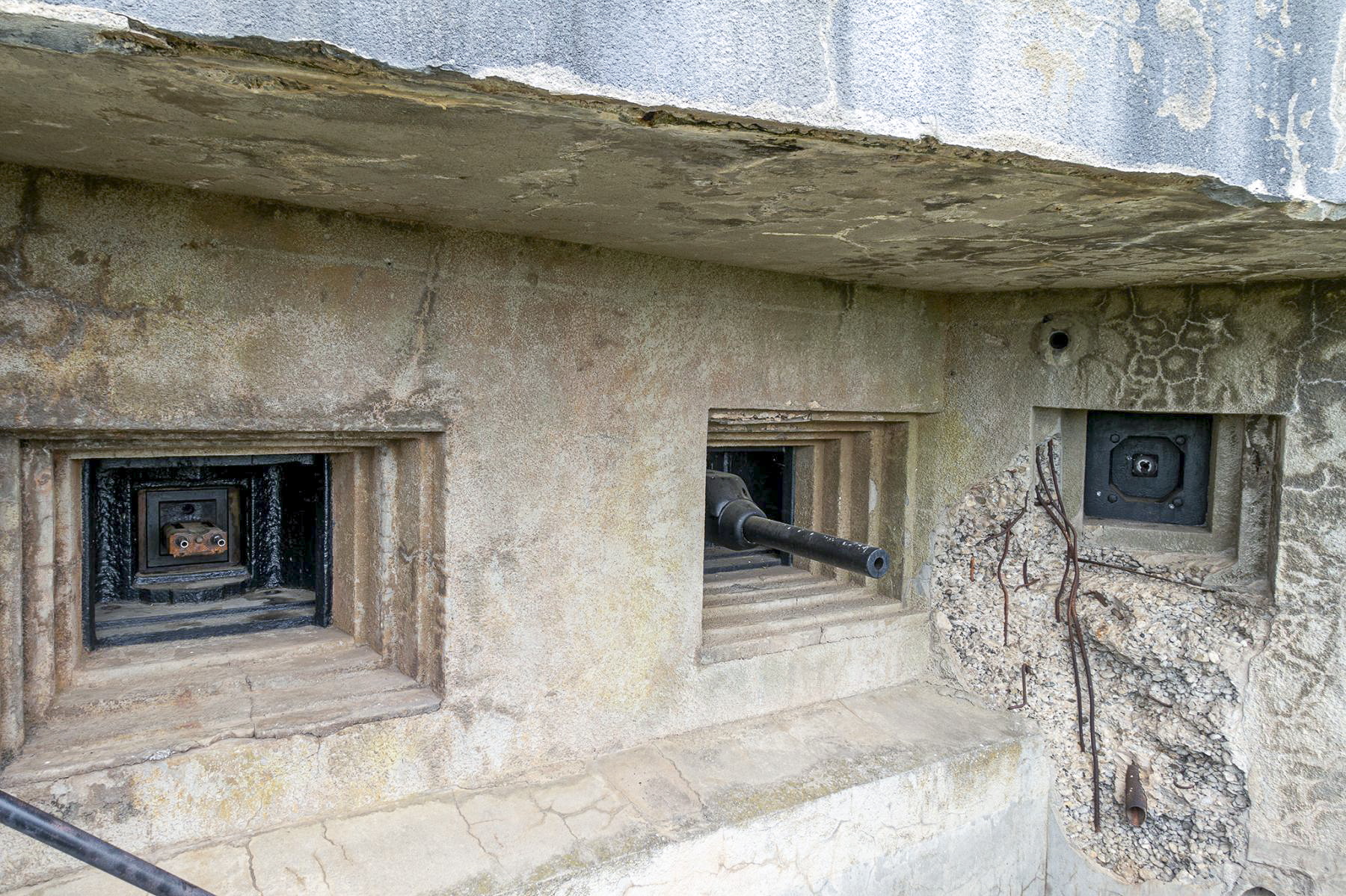 Ligne Maginot - ROHRBACH - FORT CASSO - (Ouvrage d'infanterie) - Bloc 3
Chambre de tir est - David Palmer