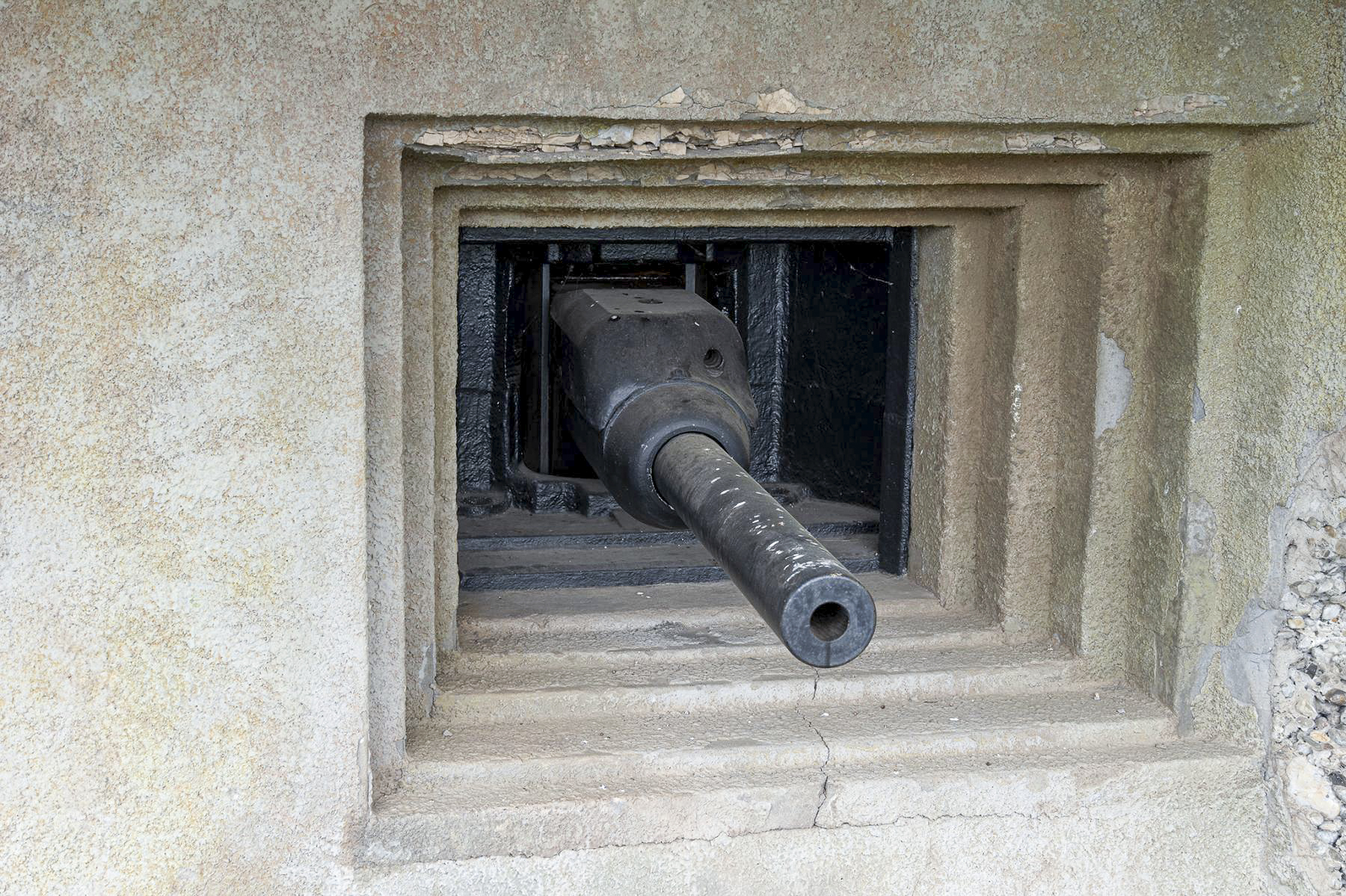 Ligne Maginot - ROHRBACH - FORT CASSO - (Ouvrage d'infanterie) - Bloc 3
Chambre de tir est 
Créneau JM/47 - David Palmer