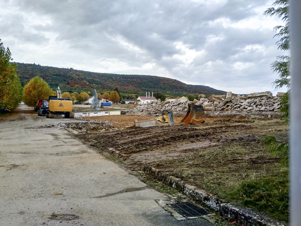 Ligne Maginot - DRACHENBRONN - (Camp de sureté) - Camp de sureté Drachenbronn
Démolition
Etat 10/2020 - ammagsdr