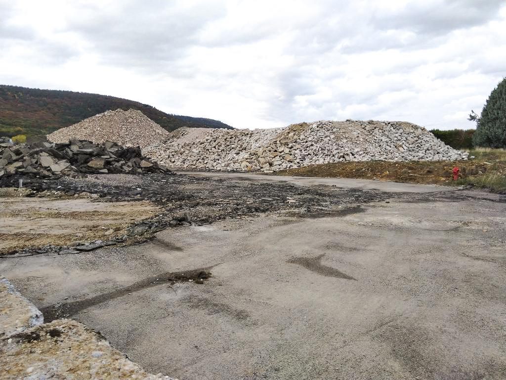 Ligne Maginot - DRACHENBRONN - (Camp de sureté) - Camp de sureté Drachenbronn
Démolition
Etat 10/2020 - ammagsdr