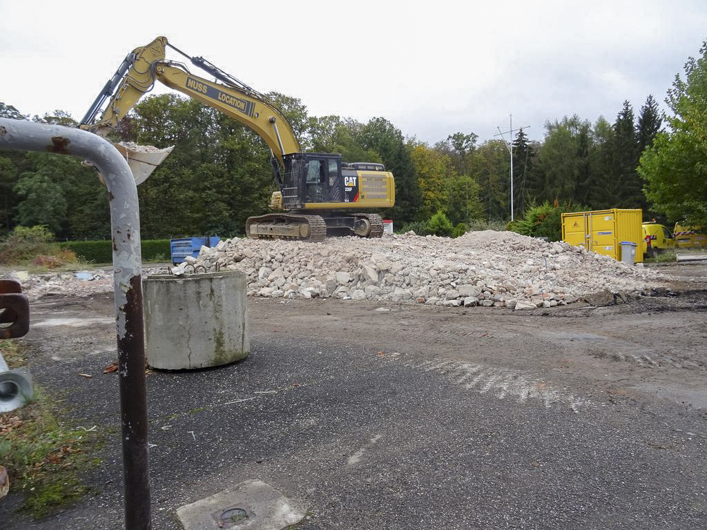 Ligne Maginot - DRACHENBRONN - (Camp de sureté) - Camp de sureté Drachenbronn
Démolition
Etat 10/2020 - ammagsdr