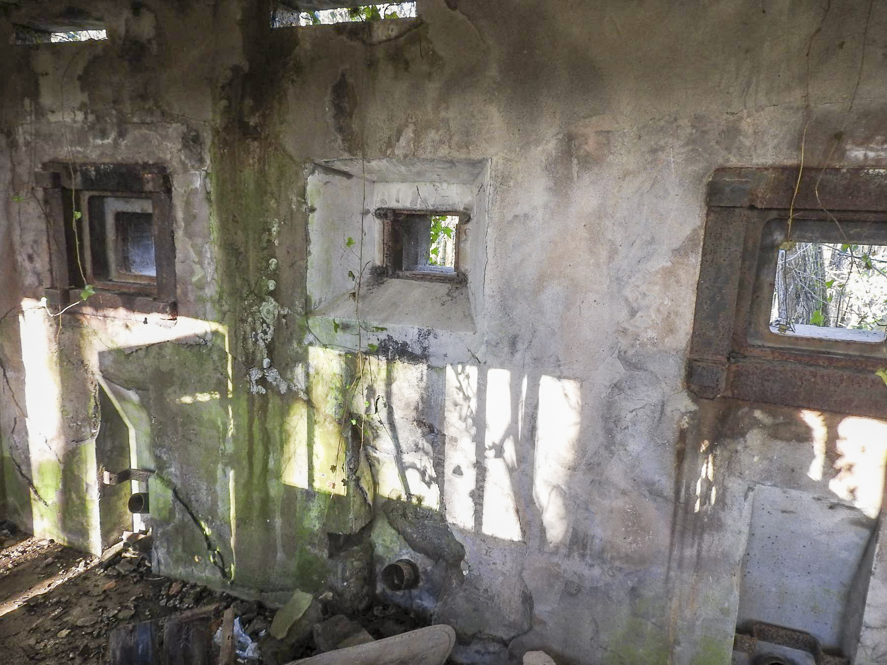 Ligne Maginot - DRACHENBRONN - (Stand de tir) - La chambre de tir d'instruction - STENGER Mathieu