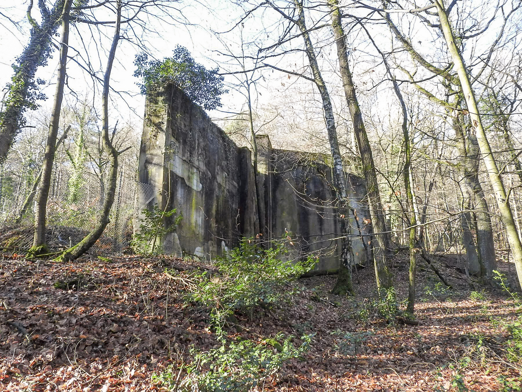 Ligne Maginot - DRACHENBRONN - (Stand de tir) - Le réceptacle des projectiles - STENGER Mathieu