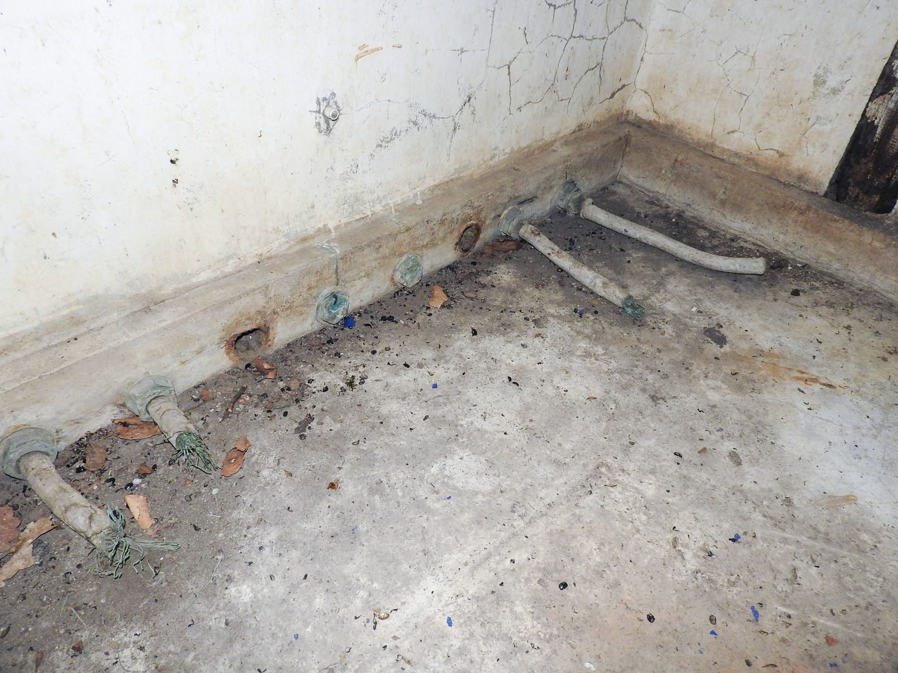 Ligne Maginot - G5 - (Chambre de coupure) - Les entrées de câbles - STENGER Mathieu