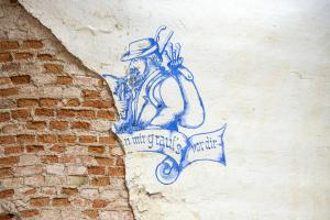 Ligne Maginot - FORT LEFEBVRE - (Divers) - Chambre de troupe
Décoration allemande
