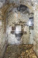Ligne Maginot - FORT LEFEBVRE - (Divers) - Caponnière double du saillant de tête
Une des quatre chambres de tir pour canon-revolver 