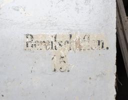 Ligne Maginot - FORT LEFEBVRE - (Divers) - Ancien lettrage allemand 'Bereitschaften 15'