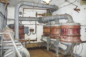 Ligne Maginot - MICHELSBERG - A22 - (Ouvrage d'artillerie) - La ventilation du bloc 5.