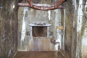 Ligne Maginot - MICHELSBERG - A22 - (Ouvrage d'artillerie) - Bloc 5
Le local de récupération des douilles vides.